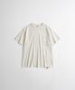 Bihebieo Slub Cotton Tublar T-Shirts Natural
