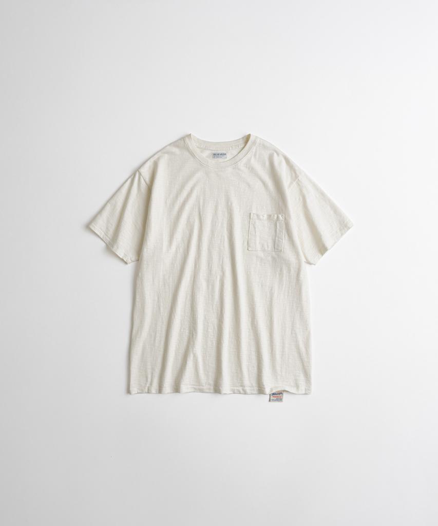 Bihebieo Slub Cotton Tublar T-Shirts Natural