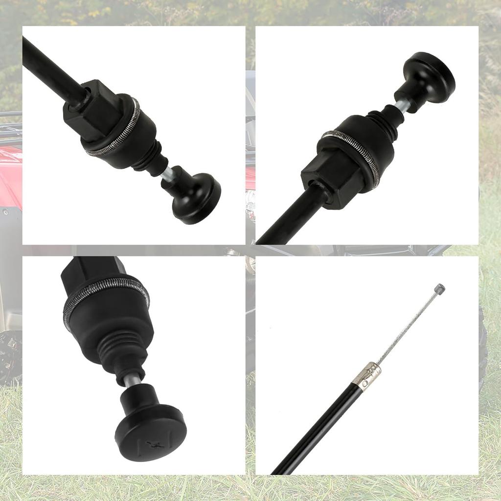 Choke Cable For Rancher 350 TRX350 TRX350FM TRX350TM TRX350FE 2000-2006 Fourtrax 300 350 Foreman 400 ATV 4 Wheeler Quad With Starter Valve Plunger