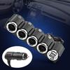 Cigarette Lighter, 4 Row Car Cigarette Lighter Socket, Aluminum Material, DC /24V, Power Adapter,