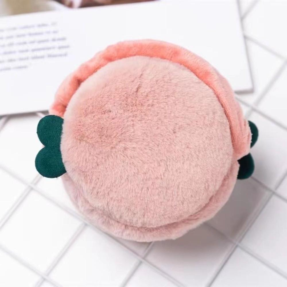 

Зимние Теплые Складные Наушники Защита Ушей Пушистые Ушные Раковины Защита Ушей Для Женщин Мужчин Улица темно-розовый