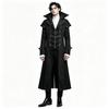 Gothic Halloween Costume with Vintage Dark Pattern for Adults