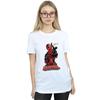 Deadpool Womens/Ladies Hey You Cotton Boyfriend T-Shirt