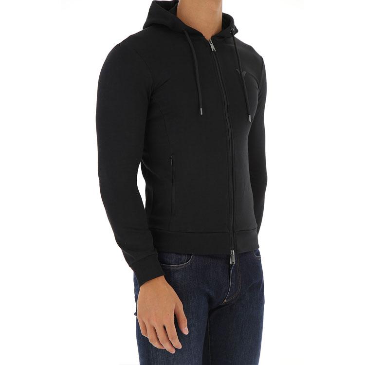 EMPORIO ARMANI Sweatshirt Men's Black 8N1M15-1J07Z-0999
