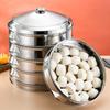 Ren Zhi Da Large Multi-layer Stainless Steel Steamer