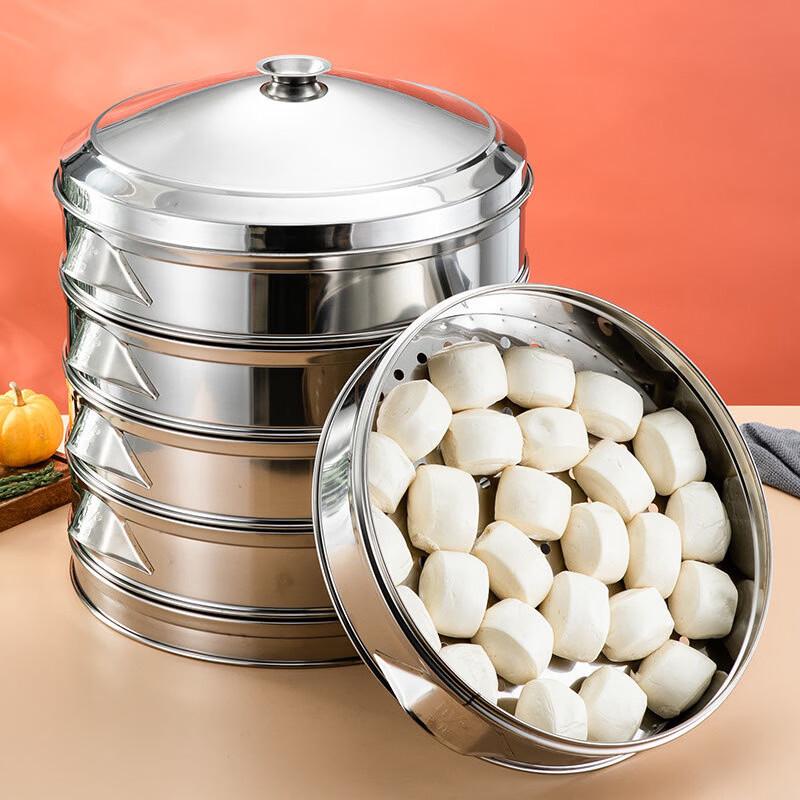 Ren Zhi Da Large Multi-layer Stainless Steel Steamer