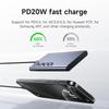 Hoco . Q32 5000mAh 15W Magnetyczny Bezprzewodowy Power Bank z Szybkim Ładowaniem PD20W, Ultracienka Przenośna Ładowarka, 18W samoładowanie