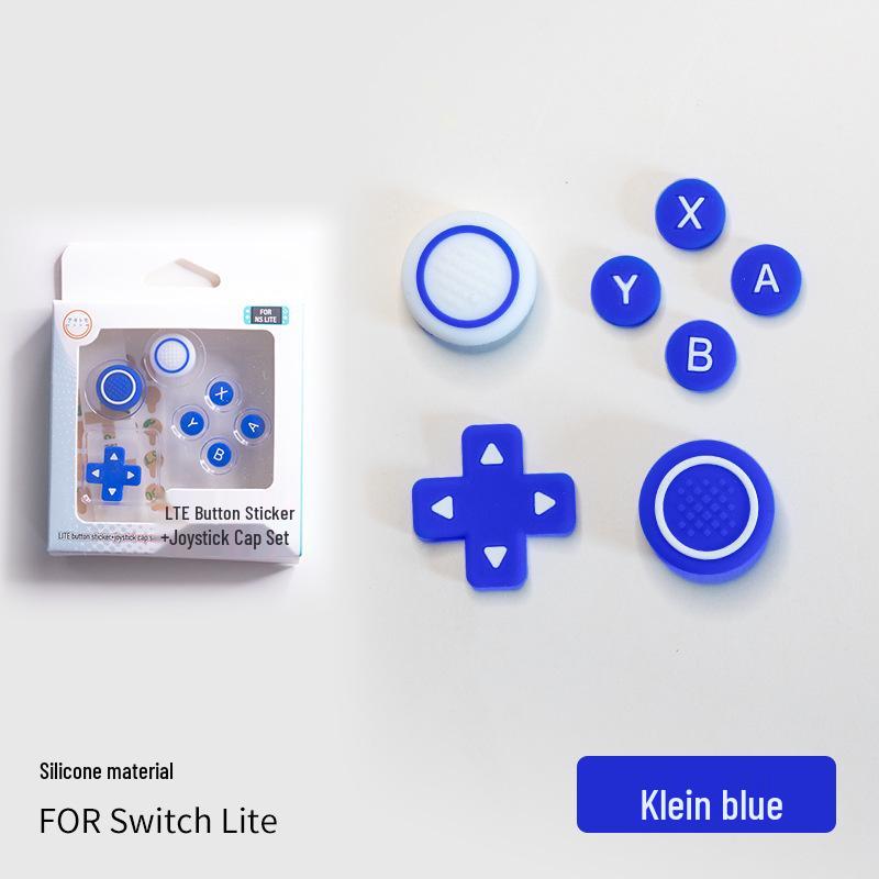 

Силиконовые наклейки на кнопки и колпачки на стики для Nintendo Switch Lite