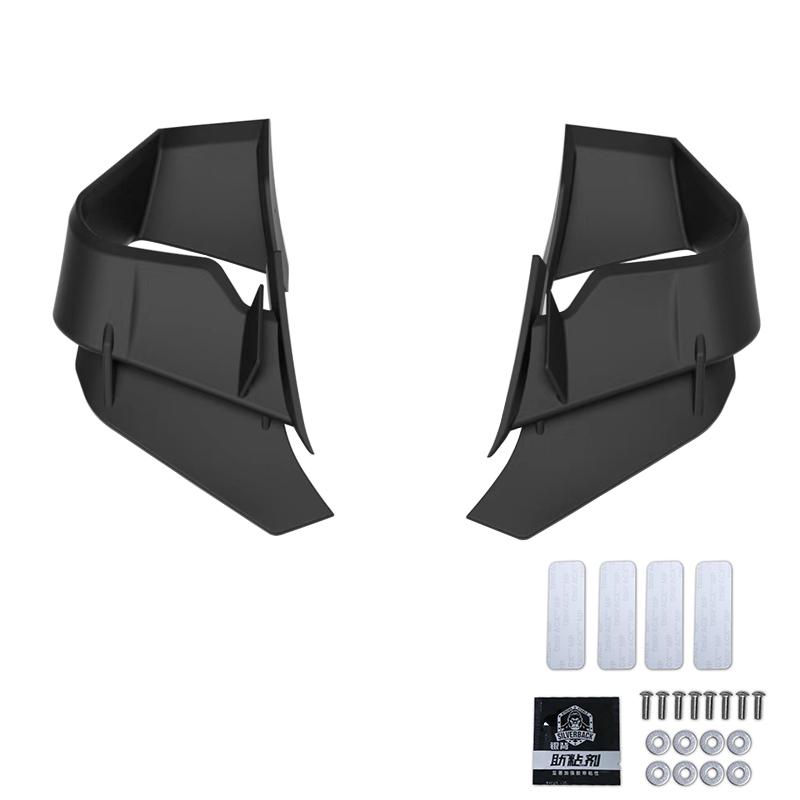 

Новый для BMW S1000RR S1000 RR 2022, высокое качество, черное лобовое стекло, обтекатель крыла, передний аэродинамический спойлер чёрный