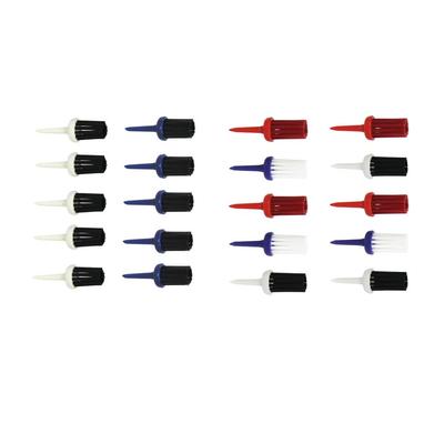 10pcs Golf Professional Tees Brushes Driver of Golf Training Tool Random