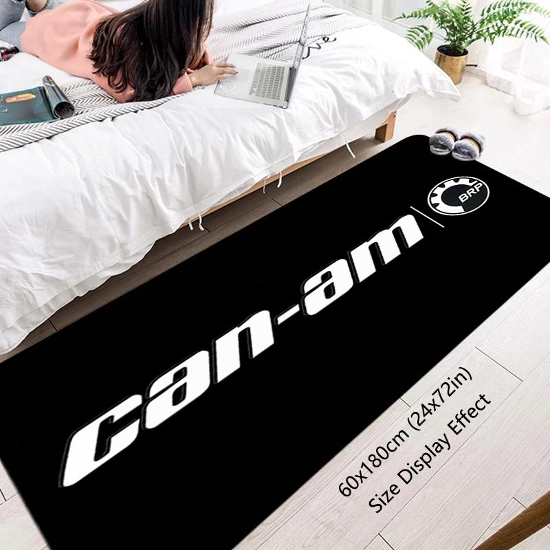 Foot Rug Welcome Floor Mat for CAN-AM BRP Racing Motorcycle Entryway Hallway Carpet Kitchen Water Absorb Rugs Fluffy Home Decor