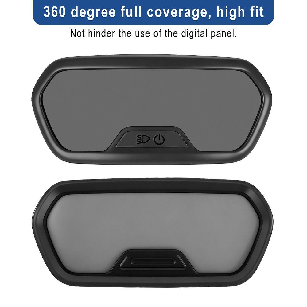 Shockproof Dashboard Cover Waterproof Scratch Resistant Bike Computer Cover Anti-collision Soft for Ninebot E2/E2 Pro/E2 Plus2