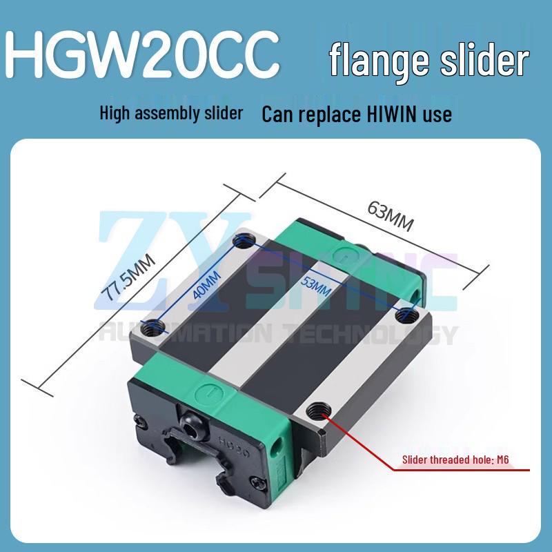Guide Lineari e Carrelli HIWIN HGH/HGW Misure 15-45