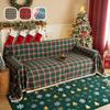 Couch Cover Modern Plaid Slipcover Living Room Furniture Protector Sofa Cover Towel for Christmas Decorate Sofa Sitting Cushion