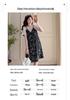 Summer Maternity Faux Two-Piece Floral Print Loose Plus Size Elegant Slimming Dress