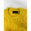 ROBERTO COLLINA RF29001 Yellow Superkit Mohair Shaggy Knit tops 48 yellowUsed