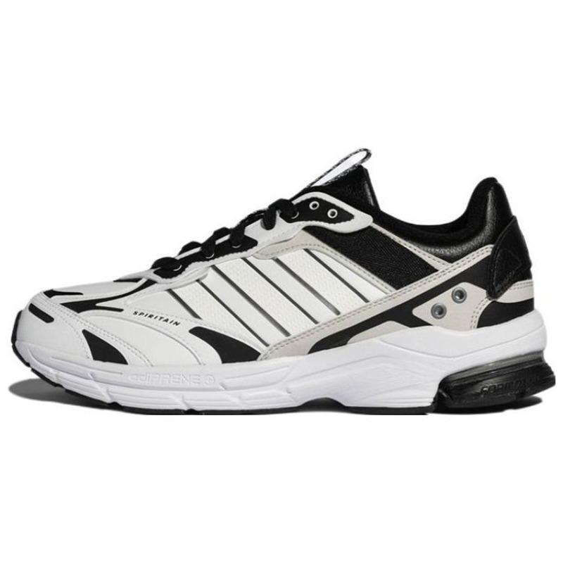 Adidas Spiritain 2000 Classic Comfort Unisex Low Top Running Shoes White Black HP6762 40.5 чёрный