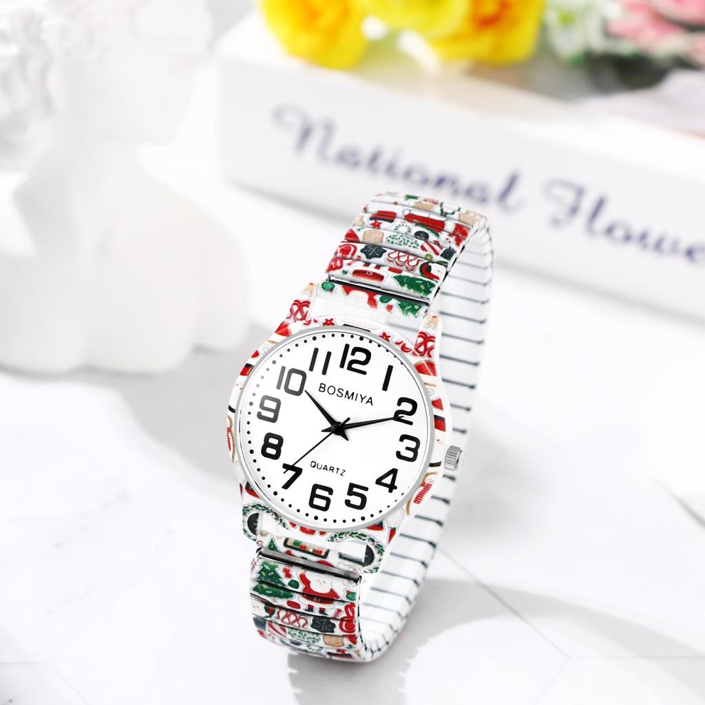 Christmas Gift: Cute Waterproof Women's Watch: Analog Women's Watch with Stainless Steel Strap, Antique Style Fashion Accessory
