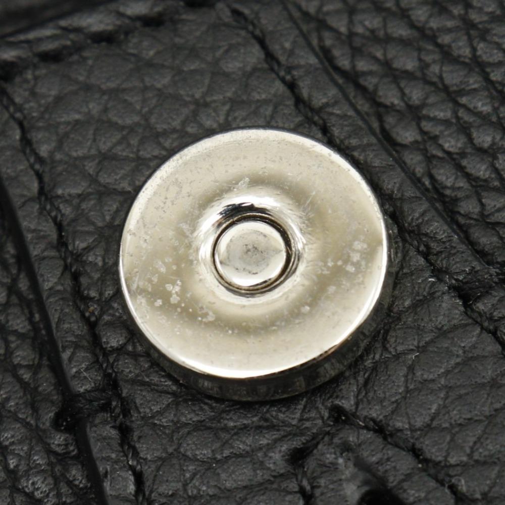 Dior Saddle Mini Tote Handbag 2WAYShoulder Bag black Calfskin Women Used