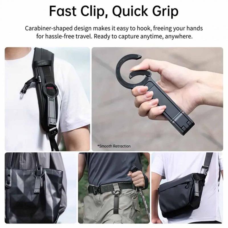 2025 Magnetic Mobile Carabiner & Tripod for Live Streaming and Shooting