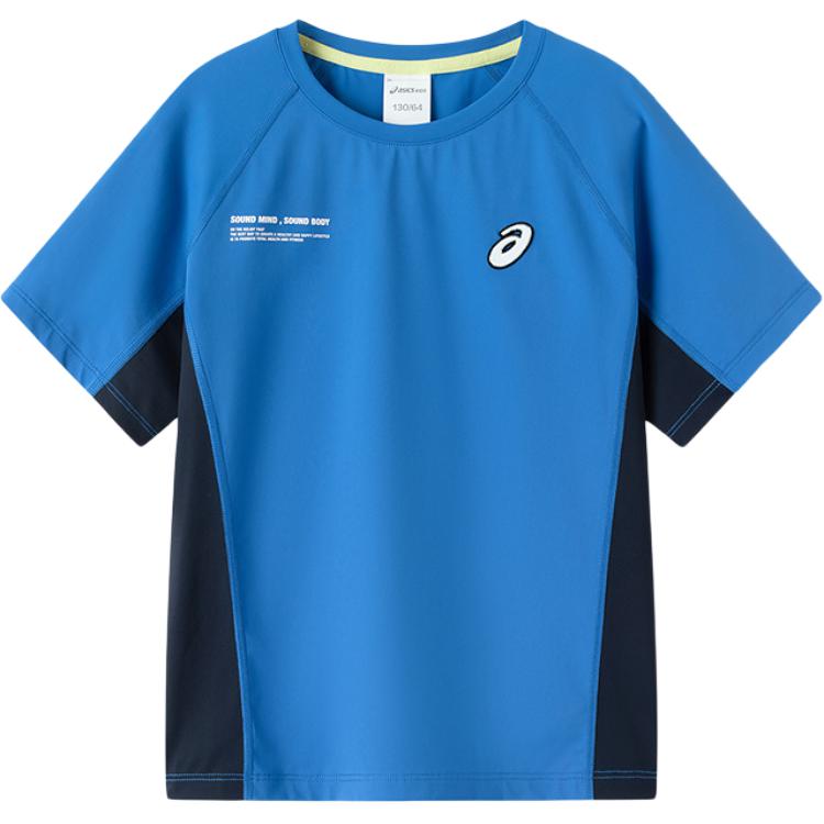 Asics Sports Performance T Shirt 5005 Arthur Blue Children Aged 3 7 Years Old 332251171032-5005 110