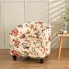 Spandex Stretch Tub Chair Cover Club Chair Cover Bar Small Sofa Slipcovers Bar Counter Couch Slipcover With Seat Cushion Covers