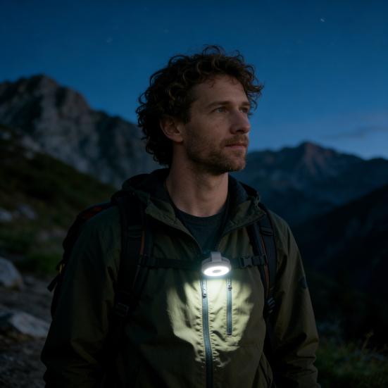 Mini Magnet-LED-Clip-Leuchte Tragbare Wiederaufladbare Arbeitsleuchte mit USB-C Freihändig Camping Nachtarbeitslicht Flexible Taschenlampe