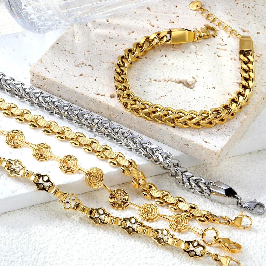 Waterproof Elegant Women's Bracelet Fashionable Personality Cuff Jewelry Accessory