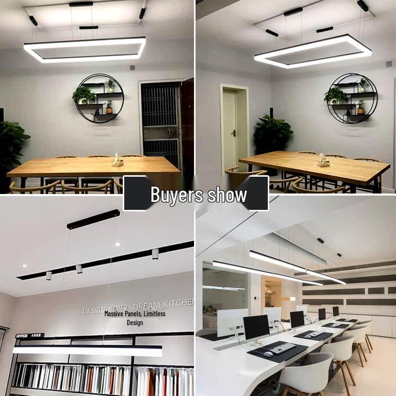Acrylic Linear LED Splicing Bar Counter Suspension Light