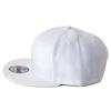 New Era 9FIFTY Standard Fit Flat Bill Snapback White Cap,
