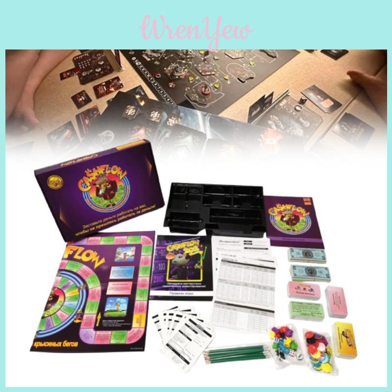 Cashflow Card Game Investment Financial For Family And Friends