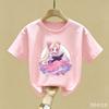 Maglietta Sailor Moon Bambini Ragazza Ragazzo Vestiti Estivi Neonato Cotone Magliette Stampa Manica Corta Top Bambini Toddler Anime Magliette Regalo