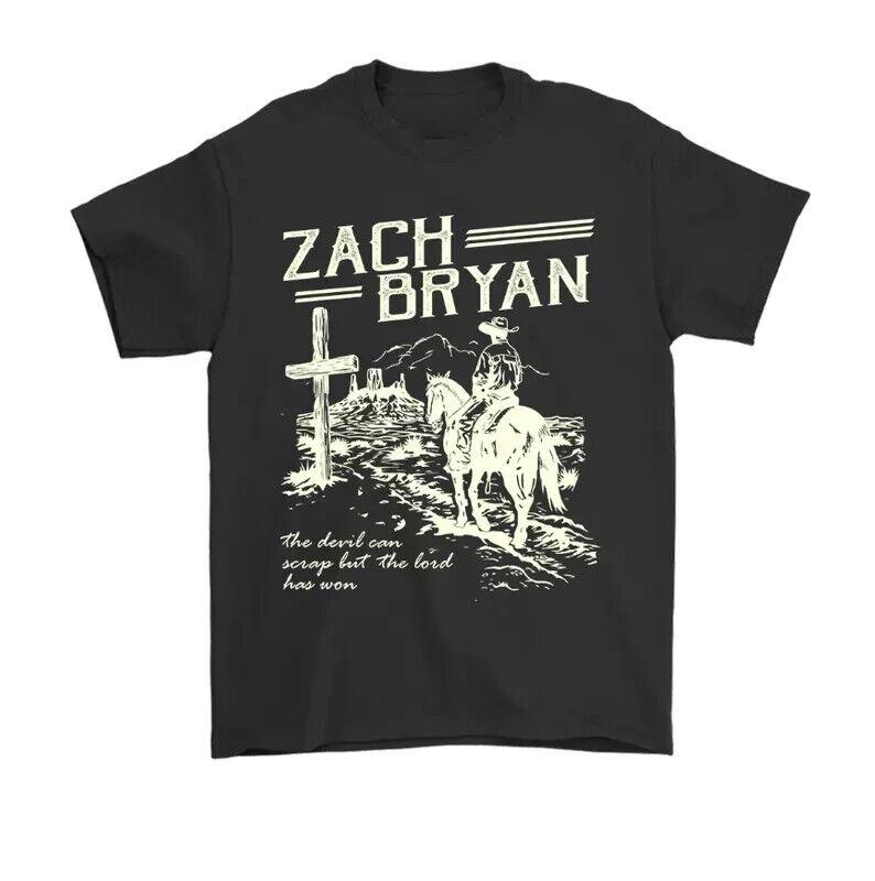 Zach Bryan 2024 Concert Tshirt, Lords Wins, Prayer, Jesus