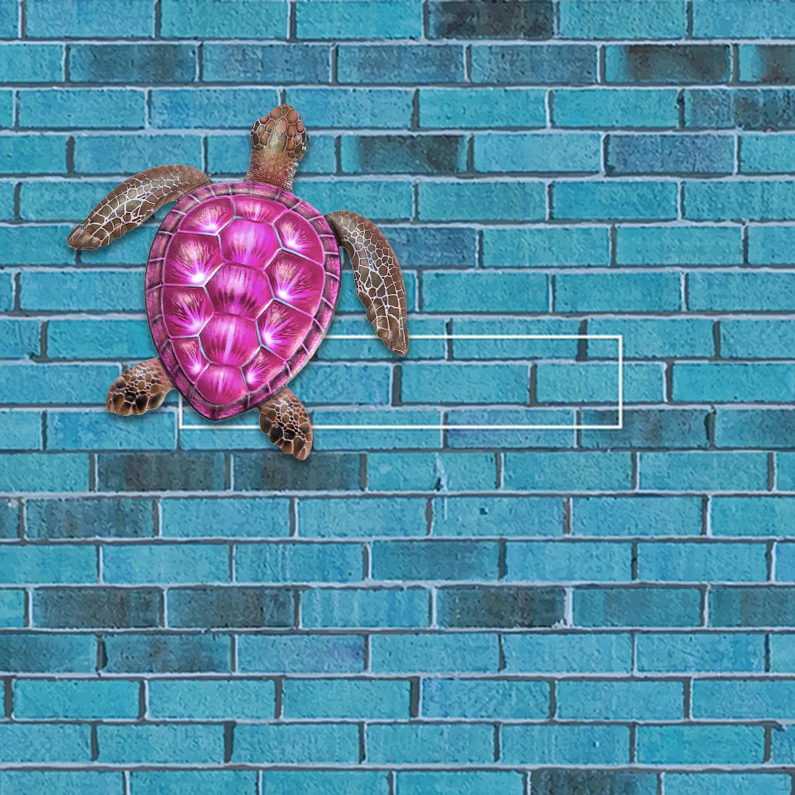 Природа Черепаха Винтажное Подвесное Животное Украшение для дома и сада Red