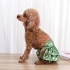 Plaid Washable Safety Diapers for Small Dogs