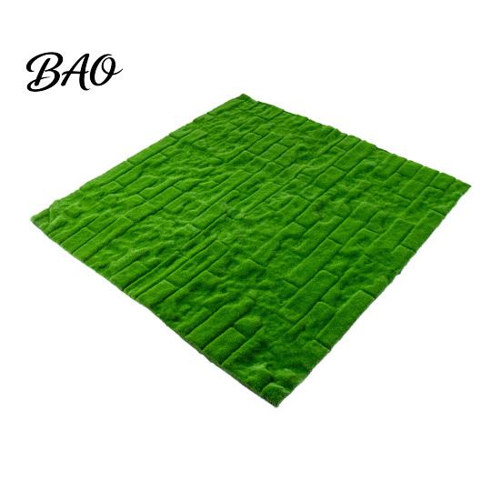 Greenery for Micro Landscape Fake Moss Mat, Realistic Artificial Faux Green Grass, 39" x Terrarium Natural Looking Turf Crafts, DIY Fairy Garden,