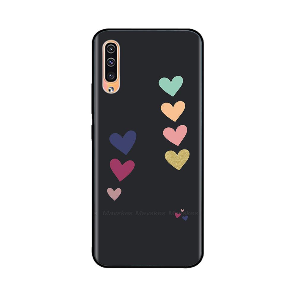 For Samsung Galaxy A50 A50S A30S Case Soft Black Silicone Back Cover Phone Case For Samsung A 50 A 50 30 S Fundas Coque Bumper