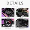 1:24 Electroplated Version Revuelto Spray Plating Version With Water Spray, Fog Effect Realistic Simulation Alloy Model Diecast