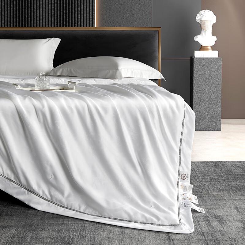 Donner Home Textiles Satin Jacquard Tussah Silk Summer Quilt