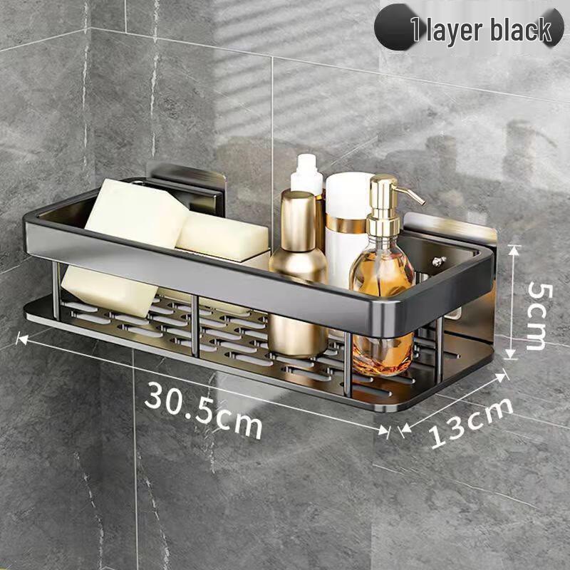 MDNG No-punch Wall-mounted Storage Shelf