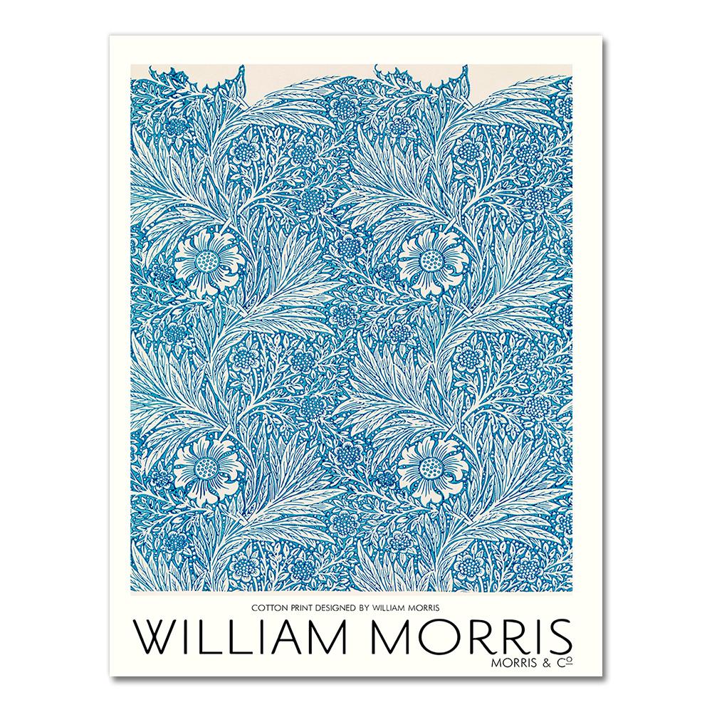 William Morris Canvas Print The Victoria and Albert Museum Exhibition Poster London Underground Art Nouveau Painting Wall