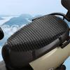 Heat Insulation Breathable Mesh Seat Cover Sunscreen Scooter Seat Cushion  Riding