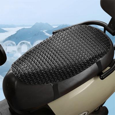 Sunscreen Breathable Mesh Seat Cover PE Electric Bike Seat Pad Scooter Seat Cushion Riding