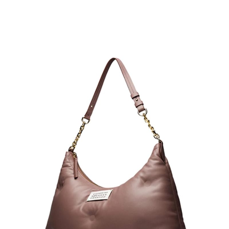 Maison Margiela Chain Leather Handbag Medium Women's Leather Pink SB3WG0020P4300T5071