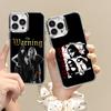Popular Rock Band The W-Warning Phone Case For IPhone 17 Air 16 15 14 13 12 11 Pro Pro Max Plus Transparent Soft Cover