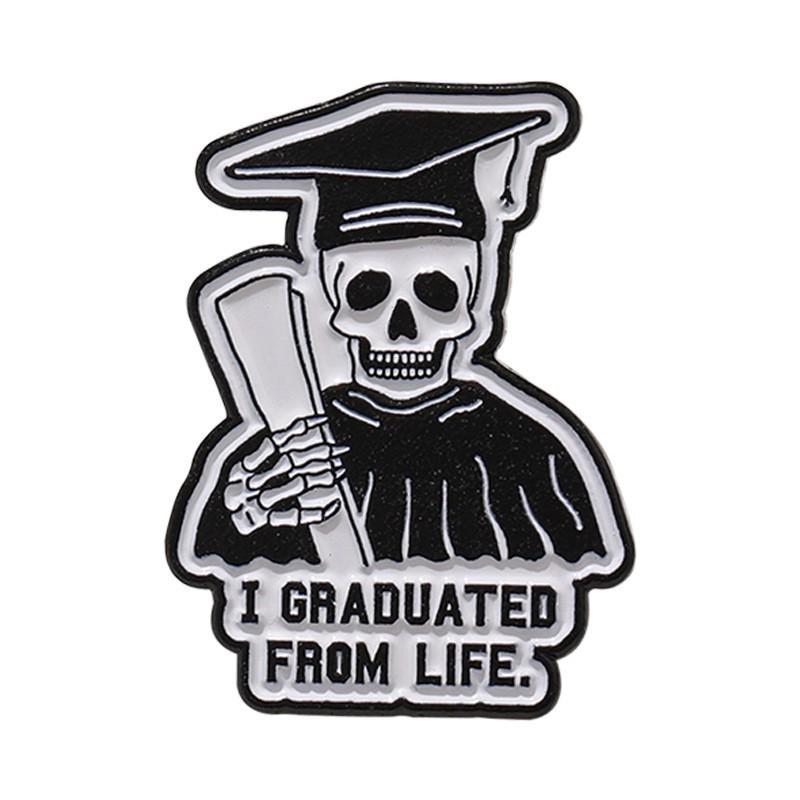 Graduation Brooch Stylish In Alloys With Elegant Flower And Cap Designs Gifts For