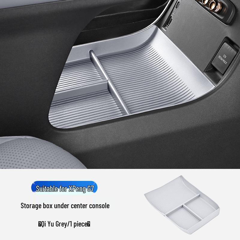 XPeng G7 Wireless Charger & Cup Holder Console Upgrade