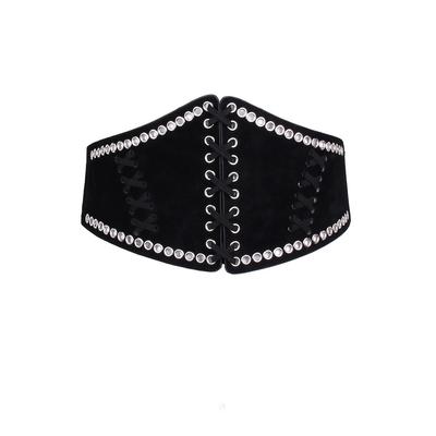 Coat Wide Waist Seal for Women's Outer Wear for Women's Skirt with Elastic Elastic Wide Belt for Women's Decorative Belt Down Jacket