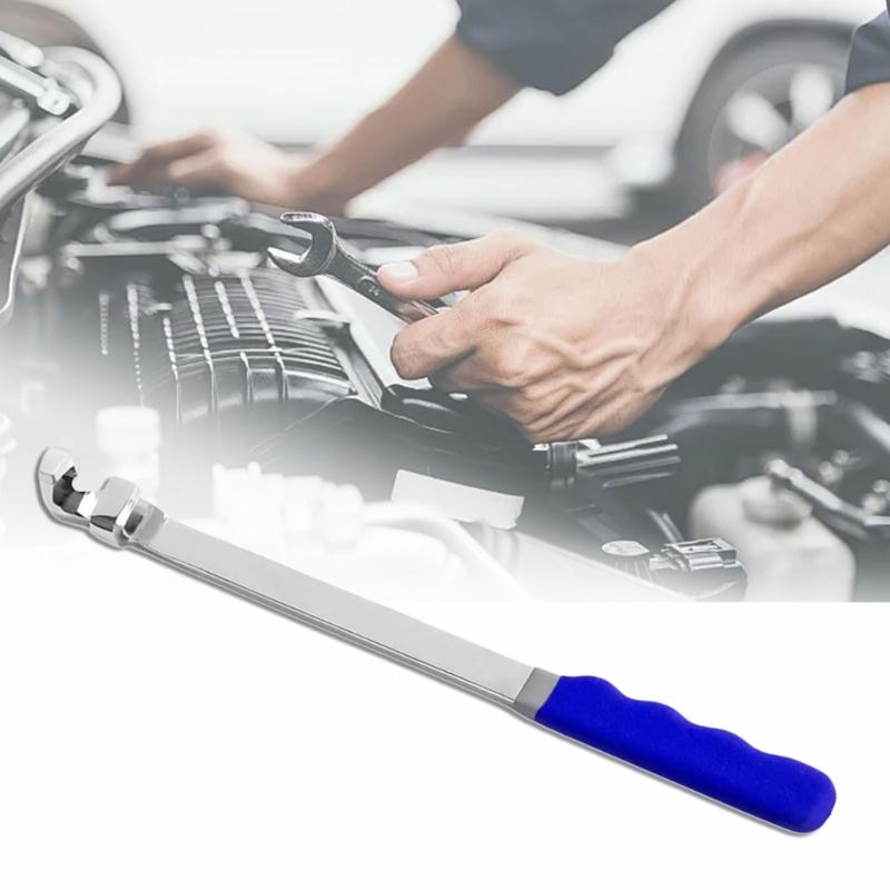 Long 15 Inch Wrench Extension for Mechanics, Garage Mechanics Wrench Extender Tool Bar, Torque Adaptor Wrench Extension