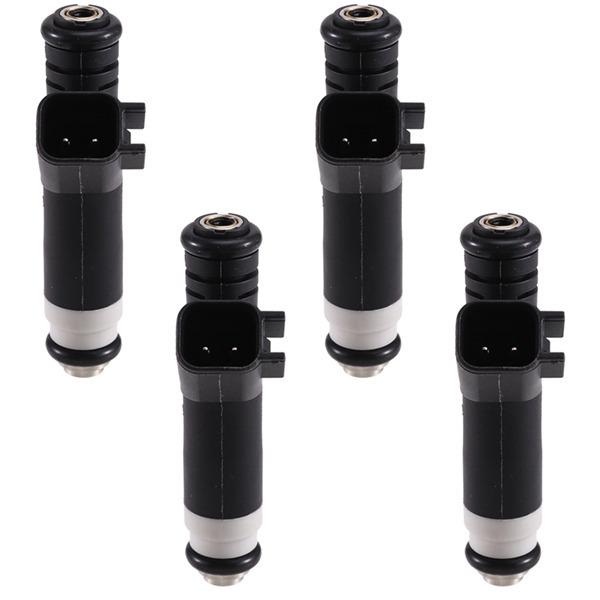 4-Color Plastic Fuel Injector Nozzle for Ford E-150/E-250 - Black